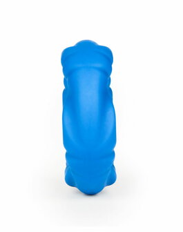 LoveToy - Pinnacle Pro - Ridge Bump Ball Stretcher Cockring - Blauw