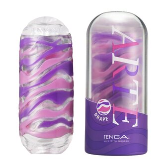 Tenga Arte Drape Masturbator - Paars/Lila