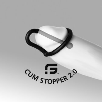 Sport Fucker - Siliconen Sperm Stopper 2.0 - Blauw