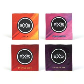 EXS Flavored Condooms Mix - 144 stuks