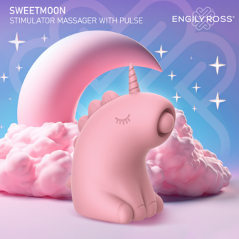 ER - Sweetmoon Unicorn - Clitoris Massager met Pulse - Zachtroze