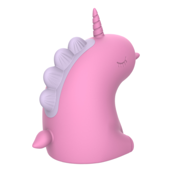 ER - Cupcake Unicorn - Clitoris Vibrator met 360&deg; Roterende Tong - Roze