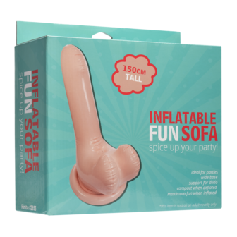 Opblaasbare Penis Fun Sofa - Spice Up Your Party!