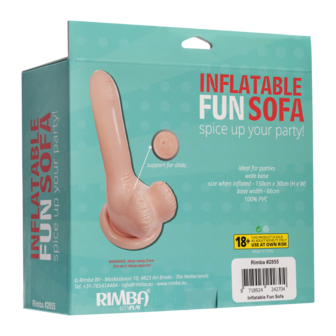 Opblaasbare Penis Fun Sofa - Spice Up Your Party!