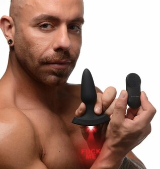 BootySparks - Fuck Me Laser - Buttplug met laser projectie FUCK ME - Maat M