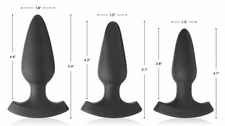 BootySparks - Fuck Me Laser - Buttplug met laser projectie FUCK ME - Maat M