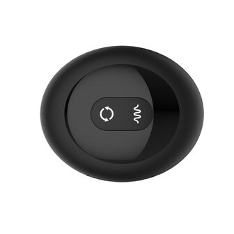 Nexus - Tornado - Vibrerende Buttplug - Zwart - Maat M