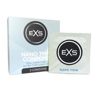 EXS Nano Thin Condooms - 3 stuks