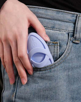 Svakom - Echo 2 - Flexibele Vinger Vibrator - App Control - Sky Blue