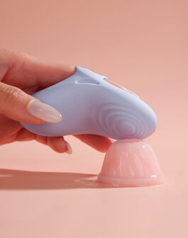 Svakom - Echo 2 - Flexibele Vinger Vibrator - App Control - Sky Blue