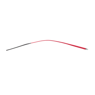 RISE - BDSM Zweep - Feather Slim Single Tail - Rood/Roze