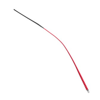 RISE - BDSM Zweep - Feather Slim Single Tail - Rood/Roze