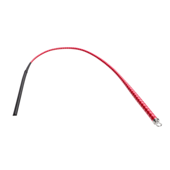 RISE - BDSM Zweep - Feather Slim Single Tail - Rood/Roze