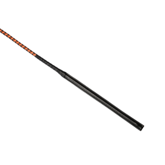 RISE - BDSM Zweep - Feather Slim Single Tail - Oranje/Zwart