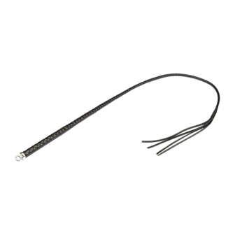 RISE - BDSM Zweep - Feather Single Tail - Zwart