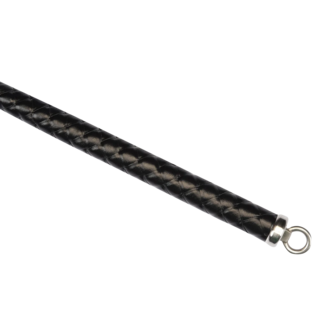 RISE - BDSM Zweep - Feather Single Tail - Zwart