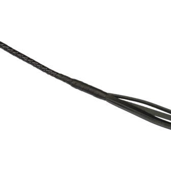 RISE - BDSM Zweep - Feather Single Tail - Zwart
