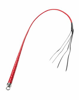RISE - BDSM Zweep - Feather Single Tail - Rood