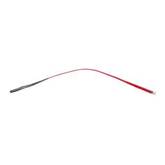 RISE - BDSM Zweep - Feather Single Tail - Rood