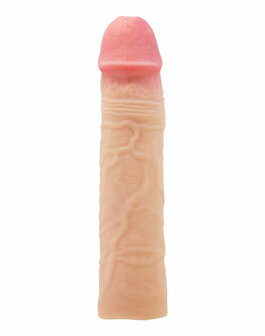 Pretty Love - Chelsey - Realistische Penis Sleeve - 225mm - Lichte Huidskleur