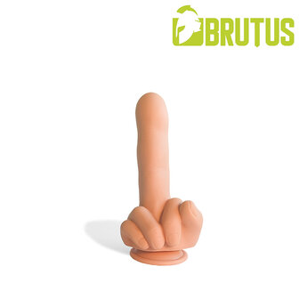 Brutus Handsome - Siliconen Dildo Vinger - FXXK U - Maat L - 23,5 cm lang