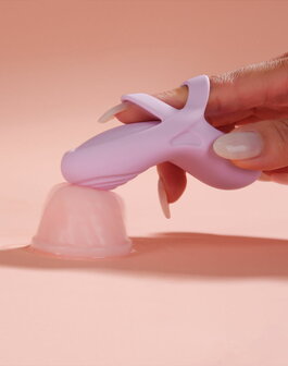 Svakom - Echo 2 - Flexibele Vinger Vibrator - App Control - Pink Lilac
