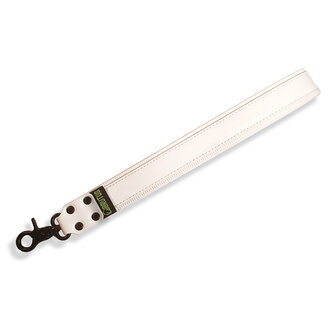 Brutus Vegan Korte Puppy Leash - Wit