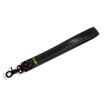 Brutus Vegan Korte Puppy Leash - Zwart/Blauw