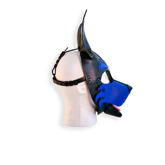 Brutus Vegan Puppy Hood - Zwart/Blauw