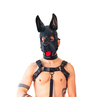 Brutus Vegan Puppy Hood - Zwart
