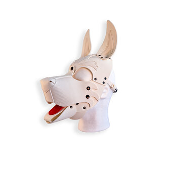 Brutus Vegan Puppy Hood - Wit