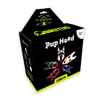 Brutus Vegan Puppy Hood - Wit