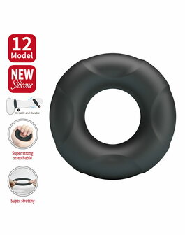 Crazy Bull - Arvell - Cockring - Model 12 - Zwart