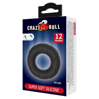 Crazy Bull - Arvell - Cockring - Model 12 - Zwart