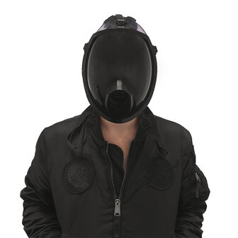 Gasmaster - Zwart MSX Smoke Full Visor Gas Mask