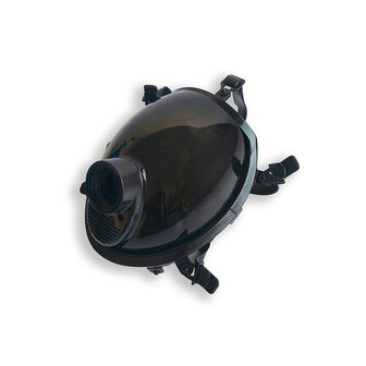 Gasmaster - Zwart MSX Smoke Full Visor Gas Mask