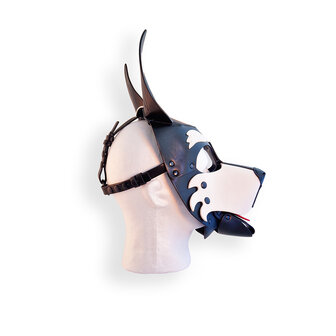 Brutus Vegan Puppy Hood - Zwart/Wit