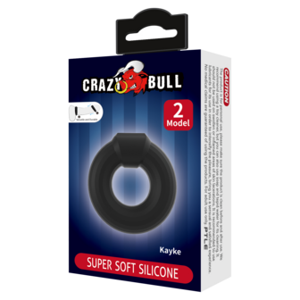 Crazy Bull - Kayke - Cockring - Model 2 - Zwart