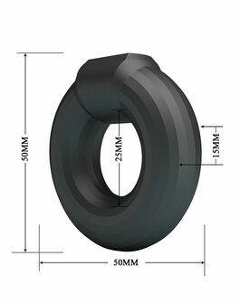 Crazy Bull - Kayke - Cockring - Model 2 - Zwart