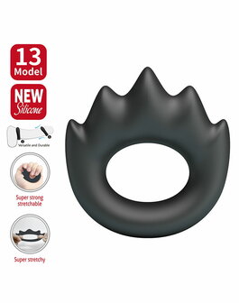 Crazy Bull - Habert - Cockring - Model 13 - Zwart