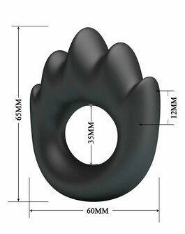 Crazy Bull - Habert - Cockring - Model 13 - Zwart