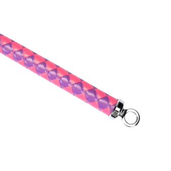 RISE - BDSM Zweep - Feather Wide Single Tail - Roze/Paars