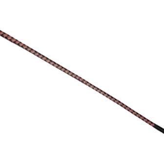 RISE - BDSM Zweep - Feather Wide Single Tail  - Wijnrood/Zwart