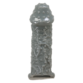 Pretty Love - Fogg - Realistische Penis Sleeve - Donkergrijs