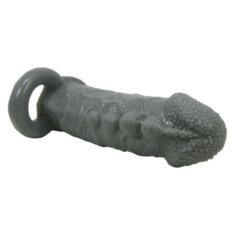 Pretty Love - Faylen - Realistische Penis Sleeve - Donkergrijs