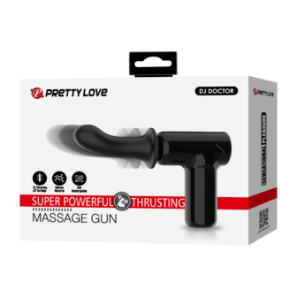 Pretty Love - DJ Scholar - Stotende Massager - Zwart