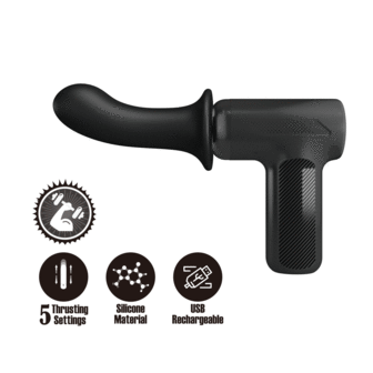 Pretty Love - DJ Scholar - Stotende Massager - Zwart
