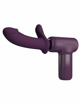 Pretty Love - DJ Scholar - Stotende Massager - Paars