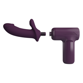 Pretty Love - DJ Scholar - Stotende Massager - Paars