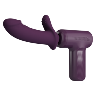 Pretty Love - DJ Scholar - Stotende Massager - Paars